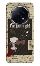 I am just a girl Oppo F29 Pro 5G Hard Case Back Cover by Casekaro