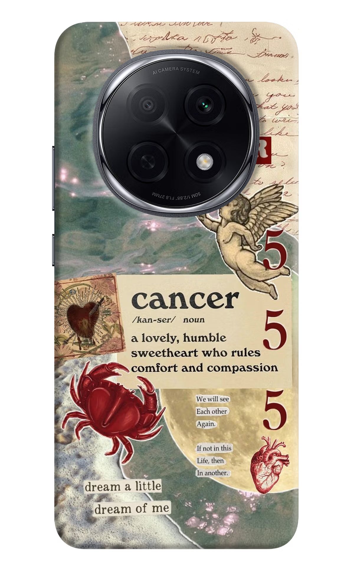 Cancer Zodiac Oppo F29 Pro 5G Hard Case Back Cover by Casekaro