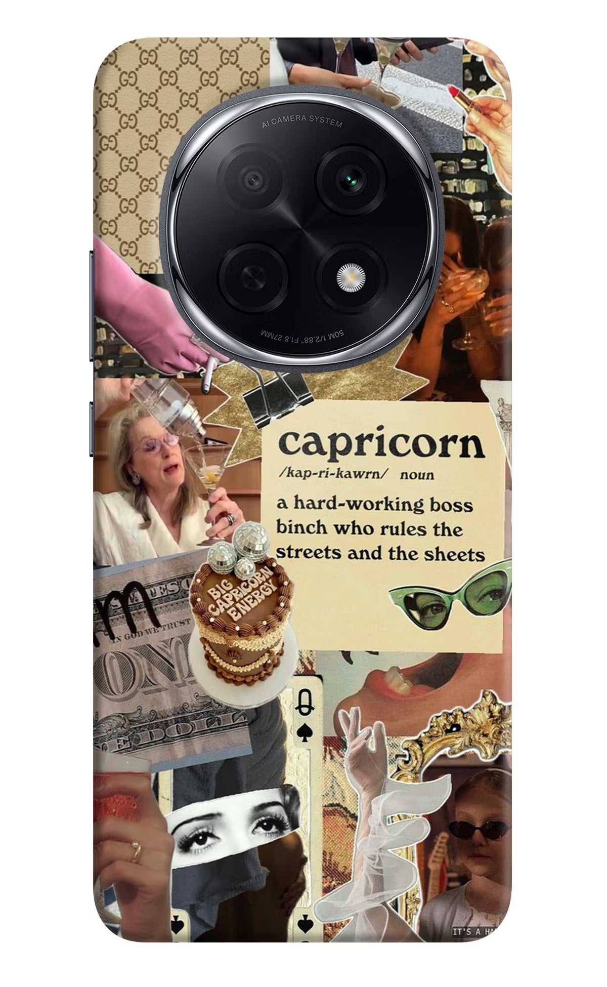 Capricorn Zodiac Oppo F29 Pro 5G Hard Case Back Cover by Casekaro