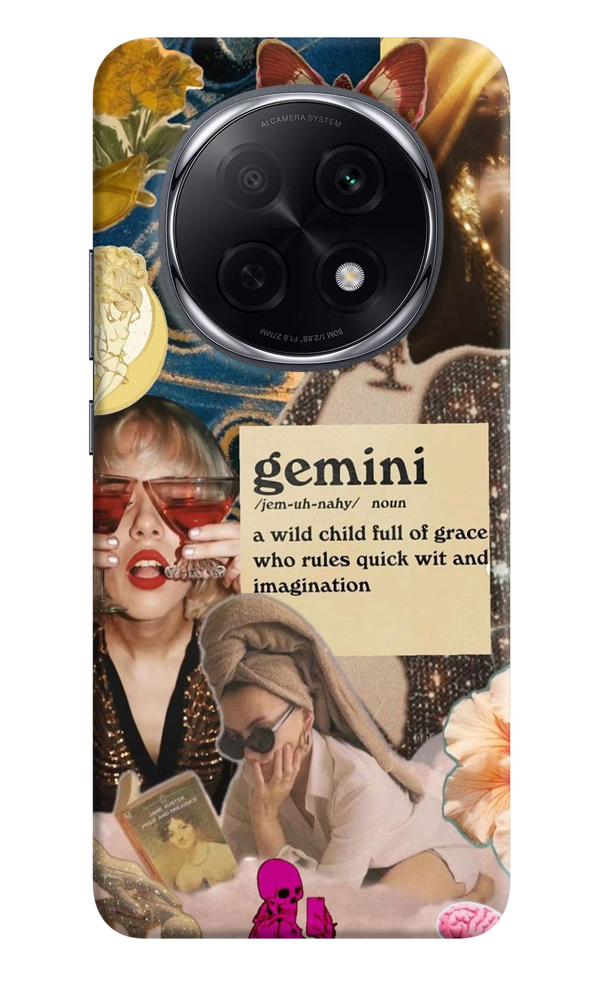 Gemini Zodiac Oppo F29 Pro 5G Hard Case Back Cover by Casekaro