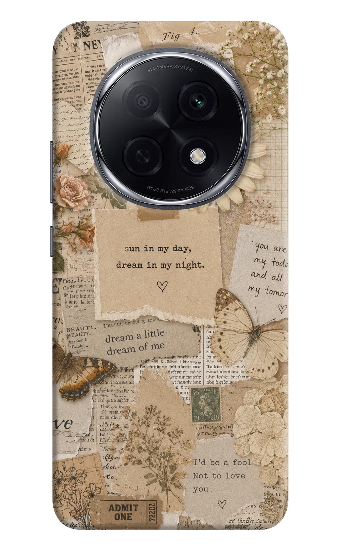 Vintage case Oppo F29 Pro 5G Back Cover