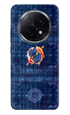 Koi Blue Oppo F29 Pro 5G Hard Case Back Cover by Casekaro