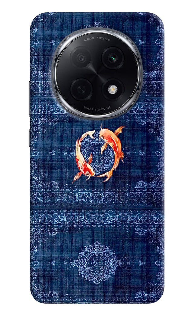 Koi Blue Oppo F29 Pro 5G Hard Case Back Cover by Casekaro