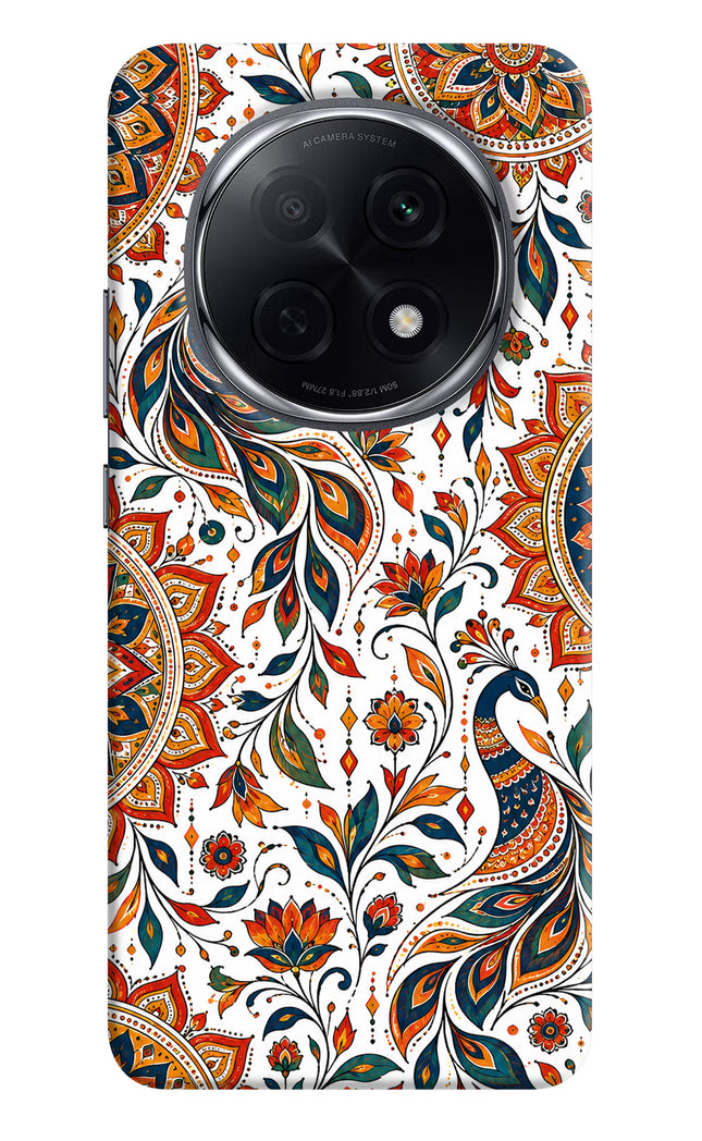 White Mayura Oppo F29 Pro 5G Hard Case Back Cover by Casekaro