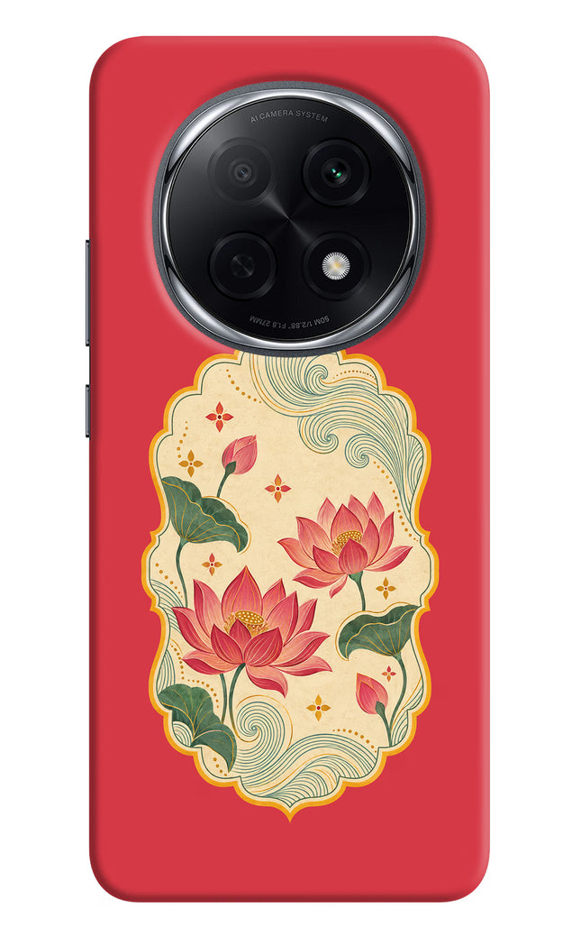 Pink Lotus Oppo F29 Pro 5G Hard Case Back Cover by Casekaro