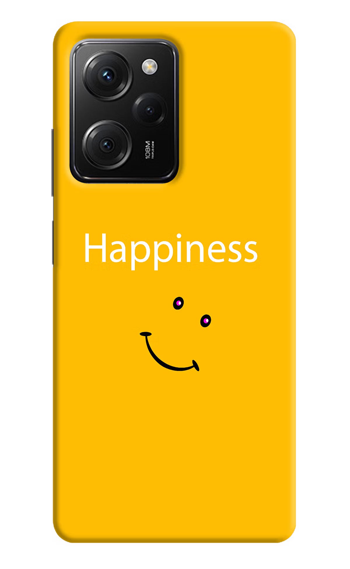 Happiness With Smiley Poco X5 Pro 5G Hard Case Back Cover by Casekaro