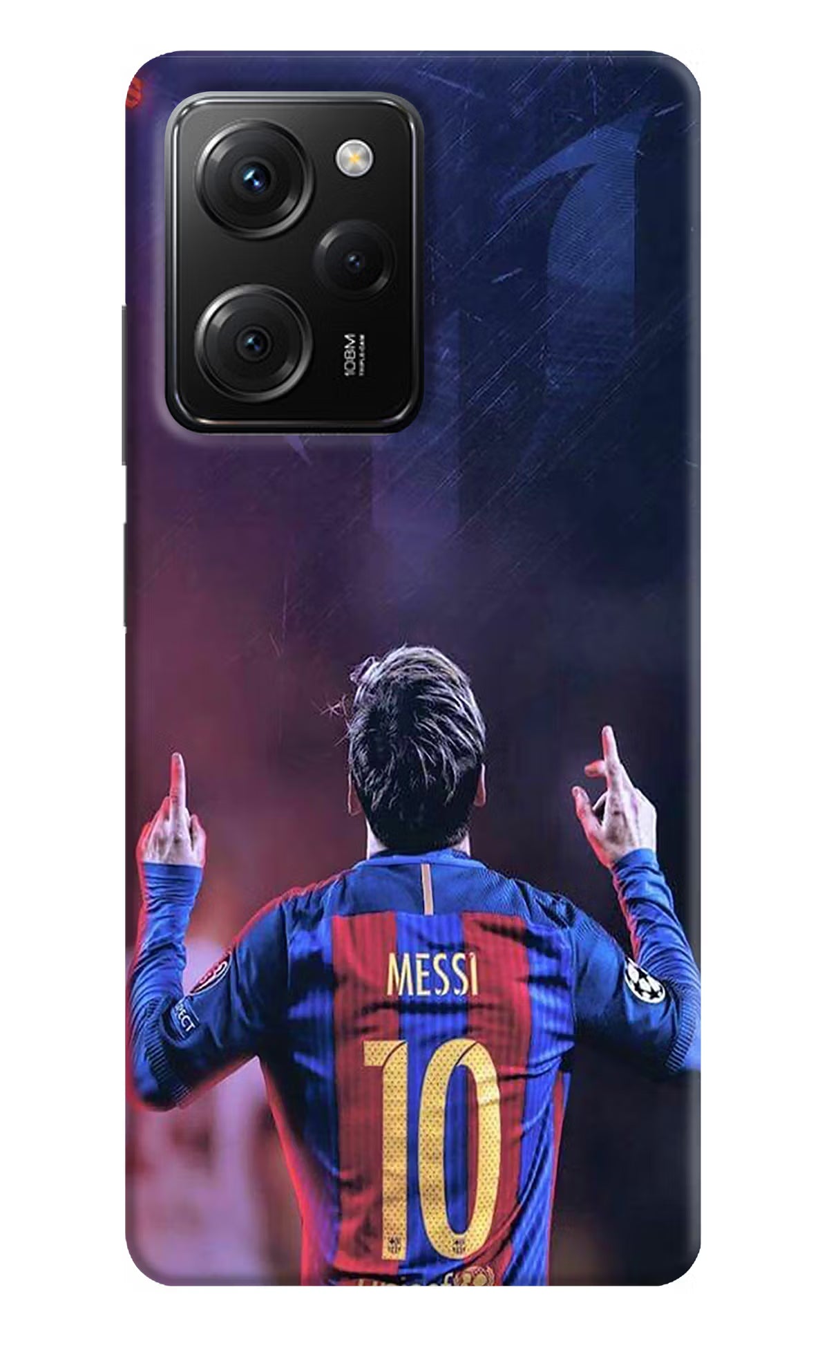 Messi Poco X5 Pro 5G Hard Case Back Cover by Casekaro