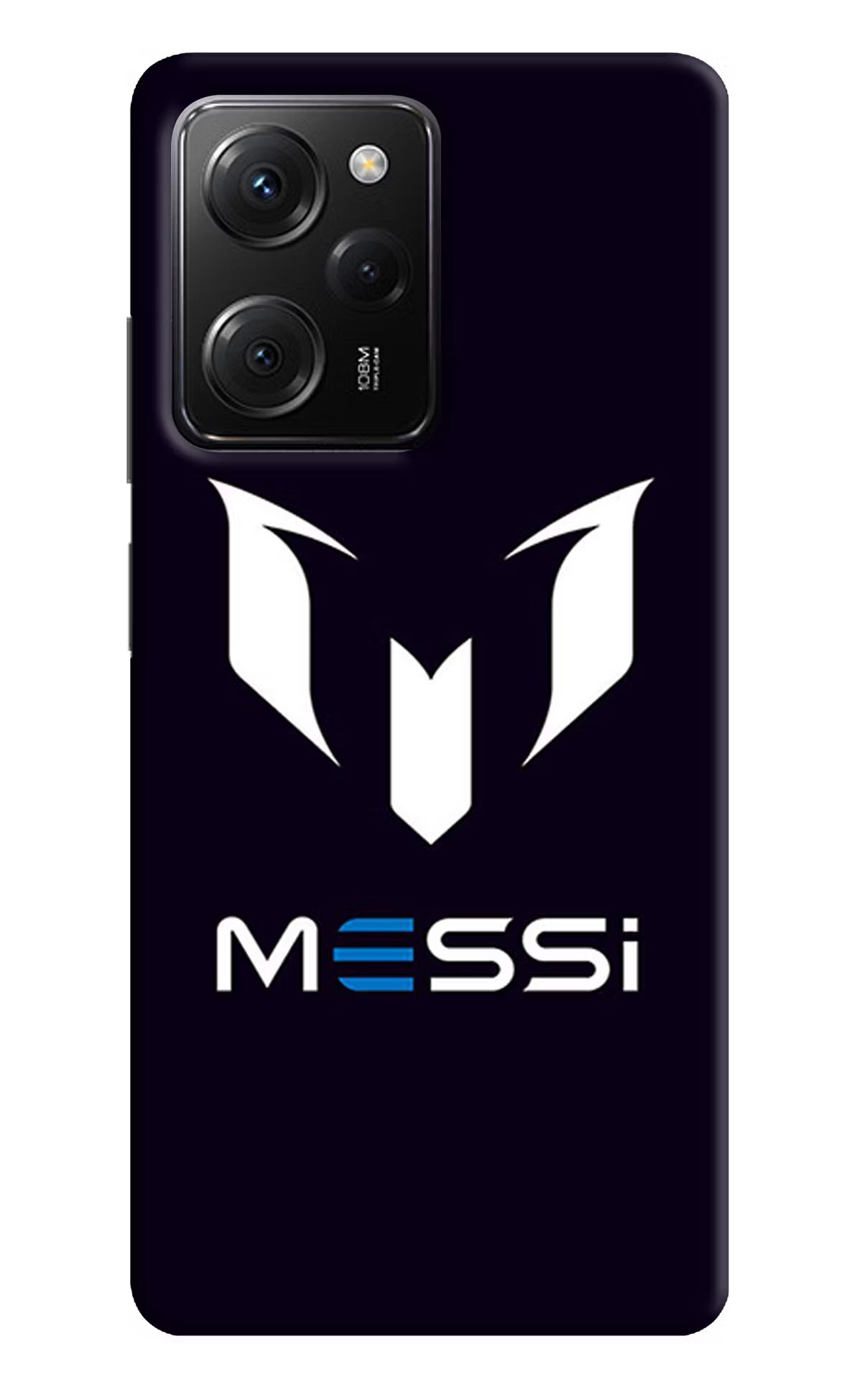 Messi Logo Poco X5 Pro 5G Hard Case Back Cover by Casekaro