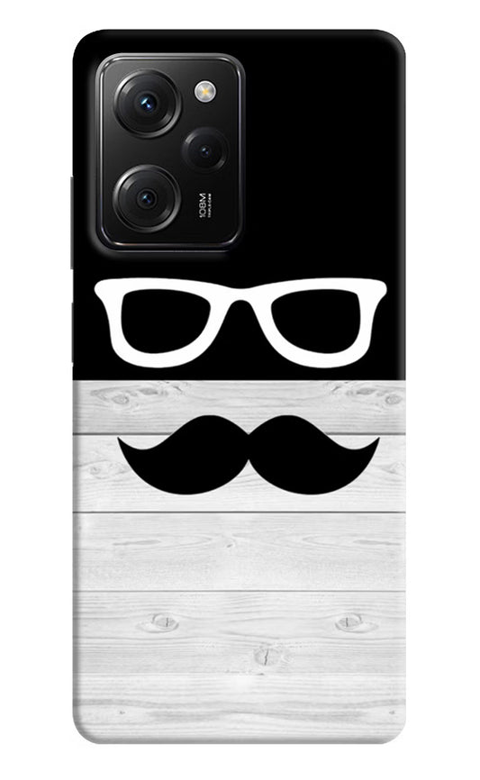 Mustache Poco X5 Pro 5G Hard Case Back Cover by Casekaro