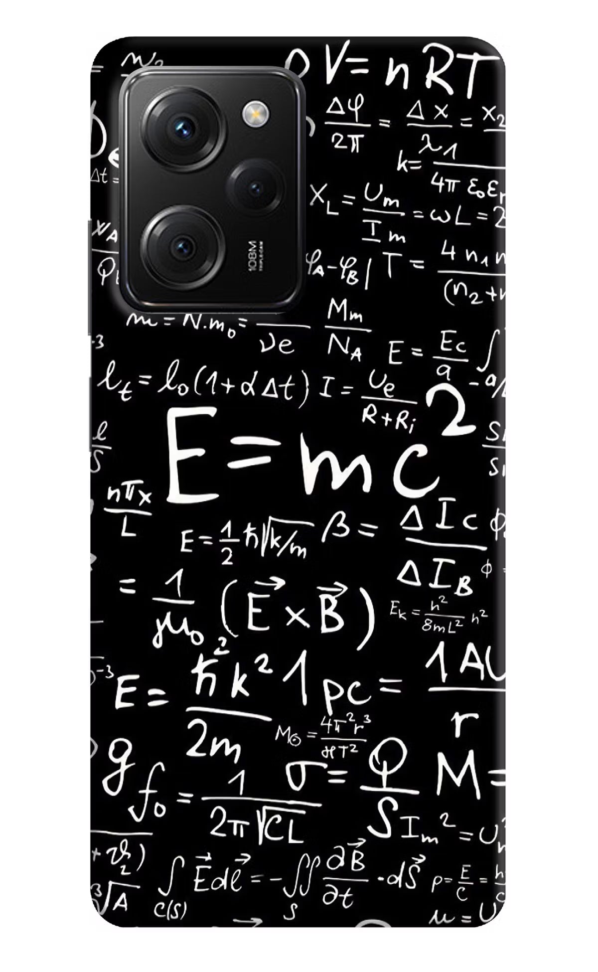 Physics Formula Poco X5 Pro 5G Hard Case Back Cover by Casekaro