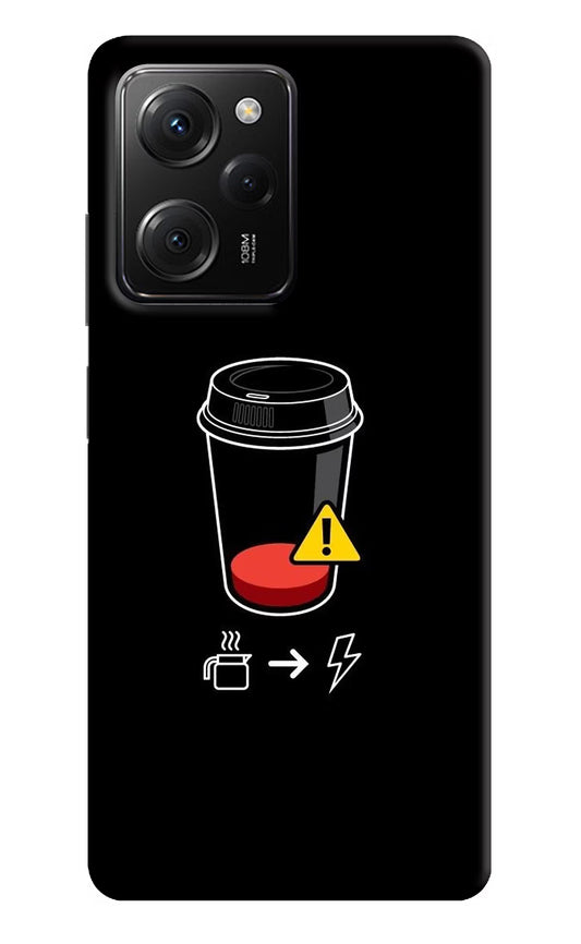 Coffee Poco X5 Pro 5G Hard Case Back Cover by Casekaro