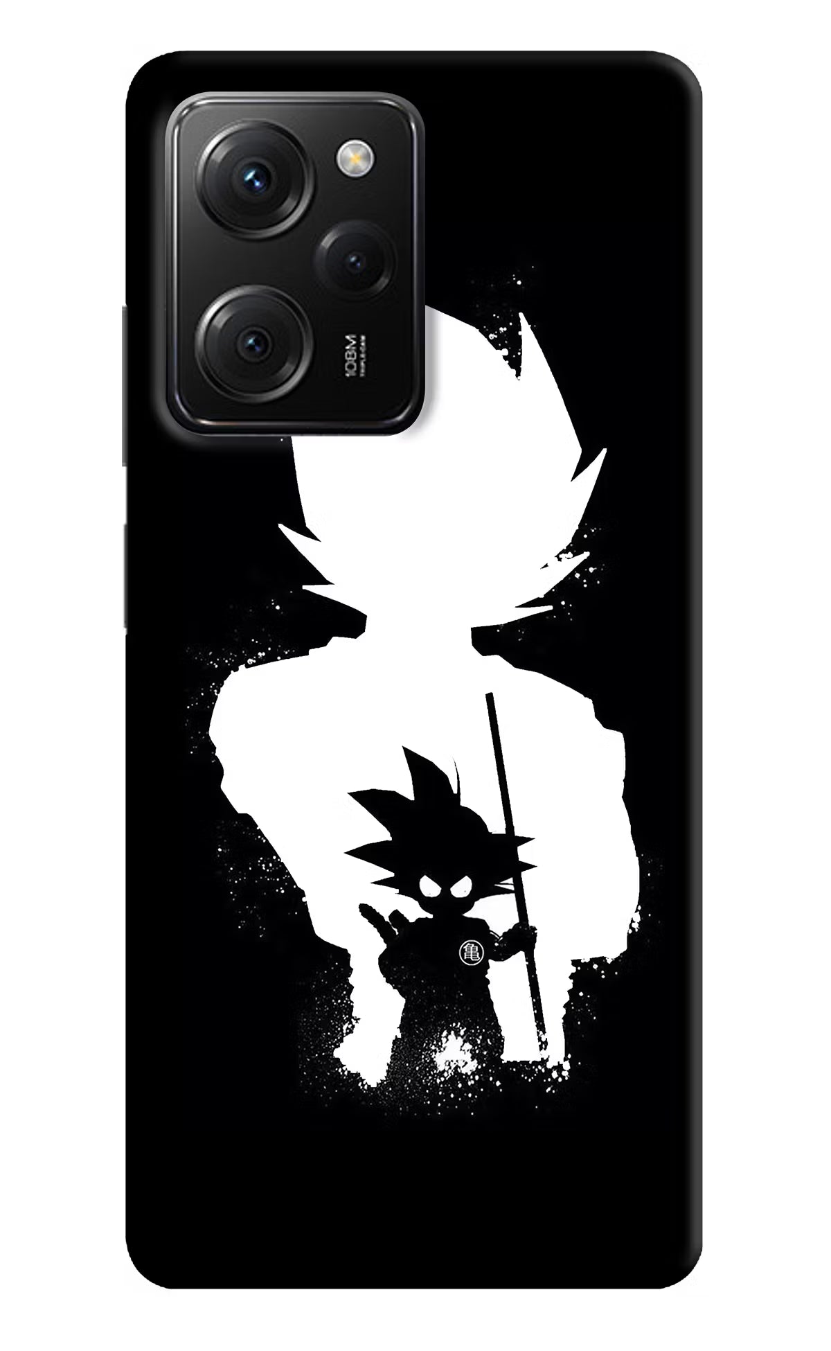 Goku Shadow Poco X5 Pro 5G Hard Case Back Cover by Casekaro