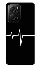 Heart Beats Poco X5 Pro 5G Hard Case Back Cover by Casekaro