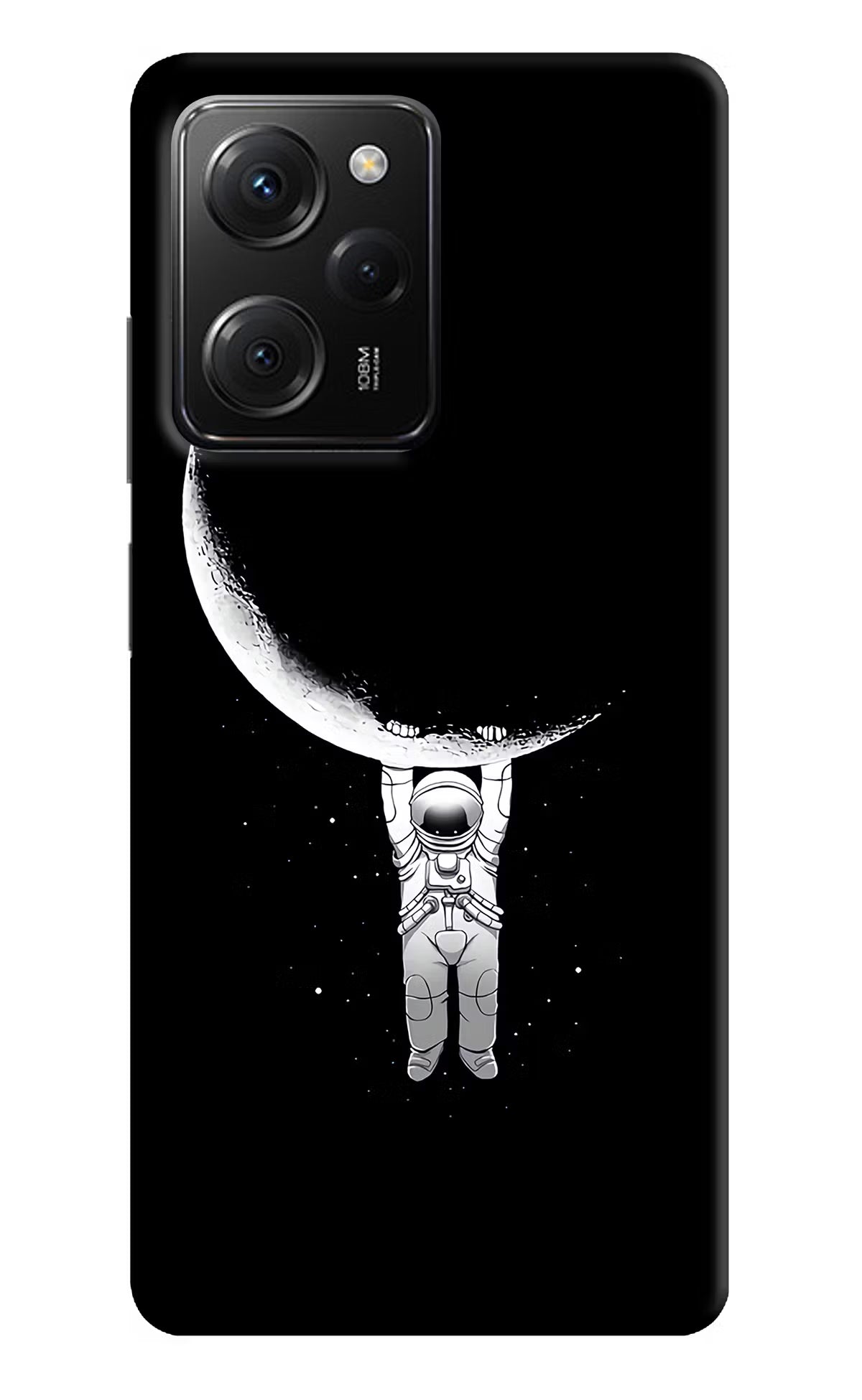 Moon Space Poco X5 Pro 5G Hard Case Back Cover by Casekaro
