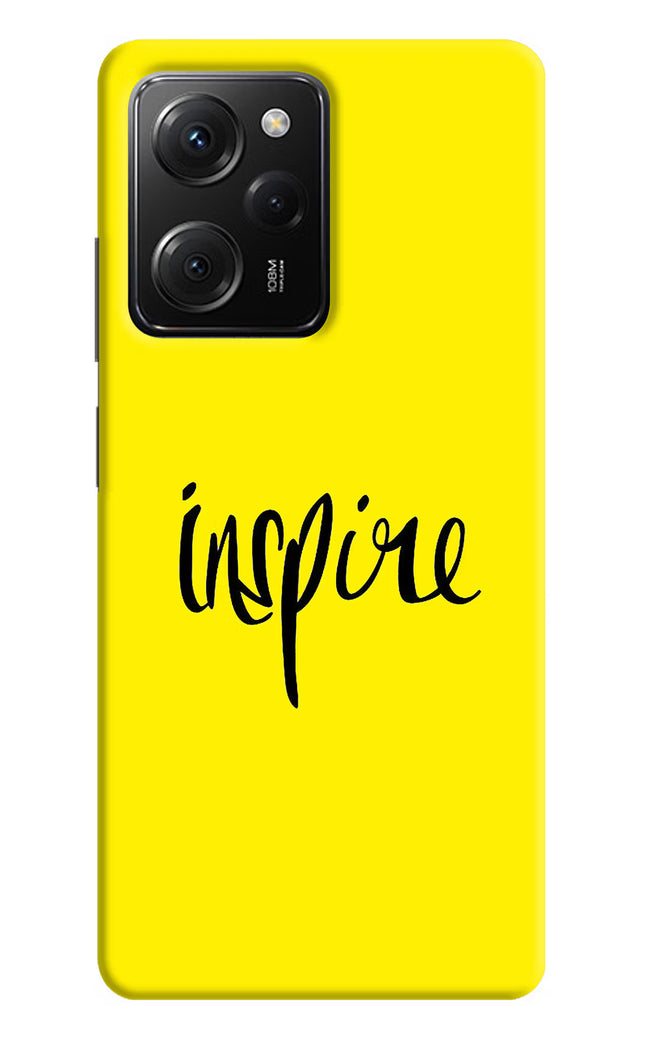 Inspire Poco X5 Pro 5G Hard Case Back Cover by Casekaro