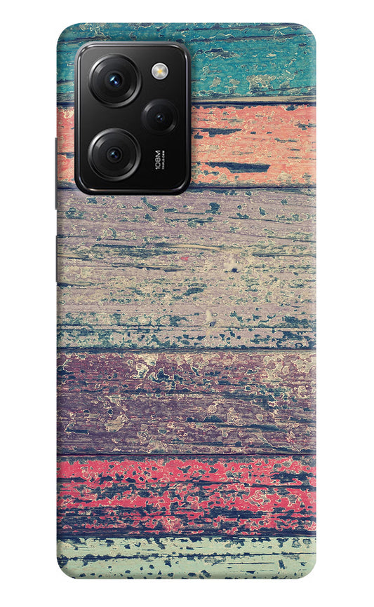 Colourful Wall Poco X5 Pro 5G Hard Case Back Cover by Casekaro