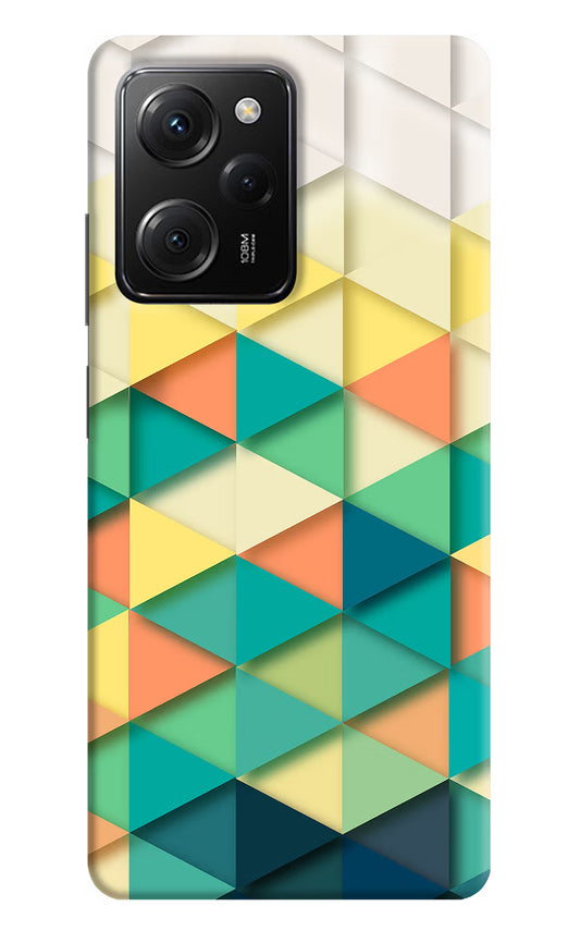 Abstract Poco X5 Pro 5G Hard Case Back Cover by Casekaro