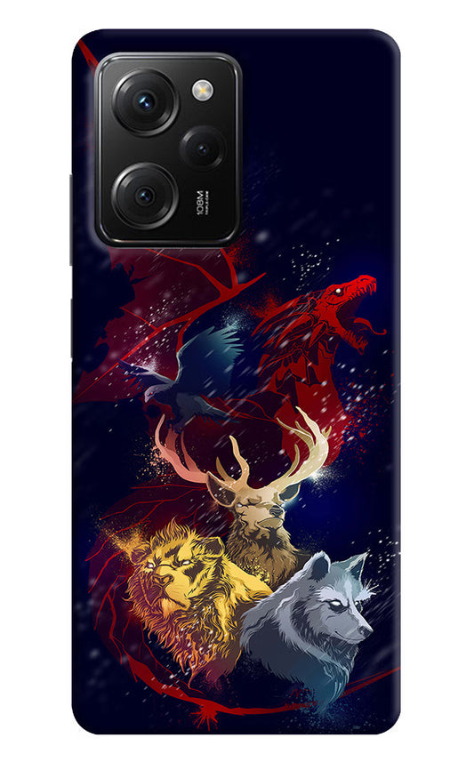 Game Of Thrones Poco X5 Pro 5G Hard Case Back Cover by Casekaro