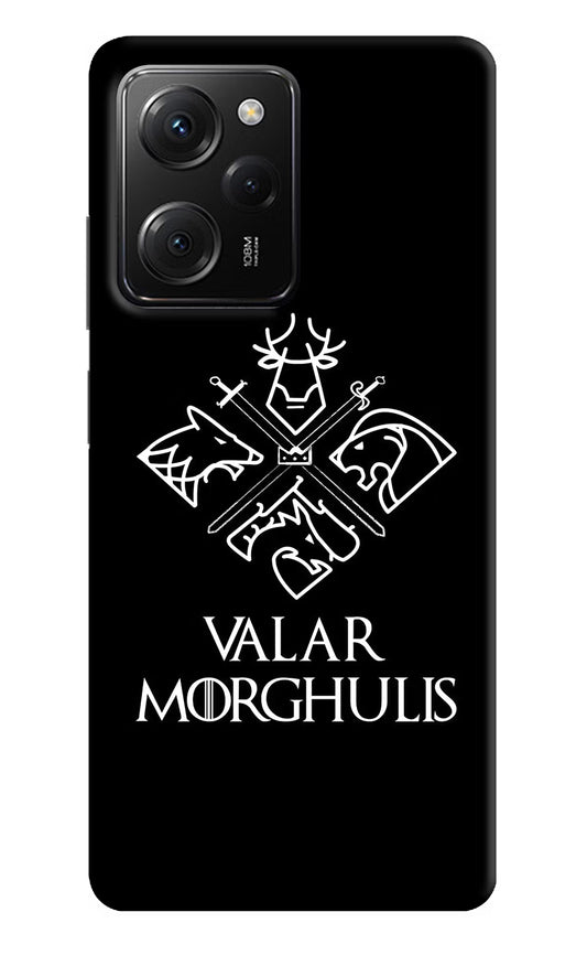 Valar Morghulis | Game Of Thrones Poco X5 Pro 5G Hard Case Back Cover by Casekaro