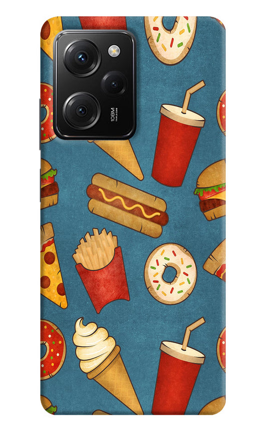 Foodie Poco X5 Pro 5G Hard Case Back Cover by Casekaro
