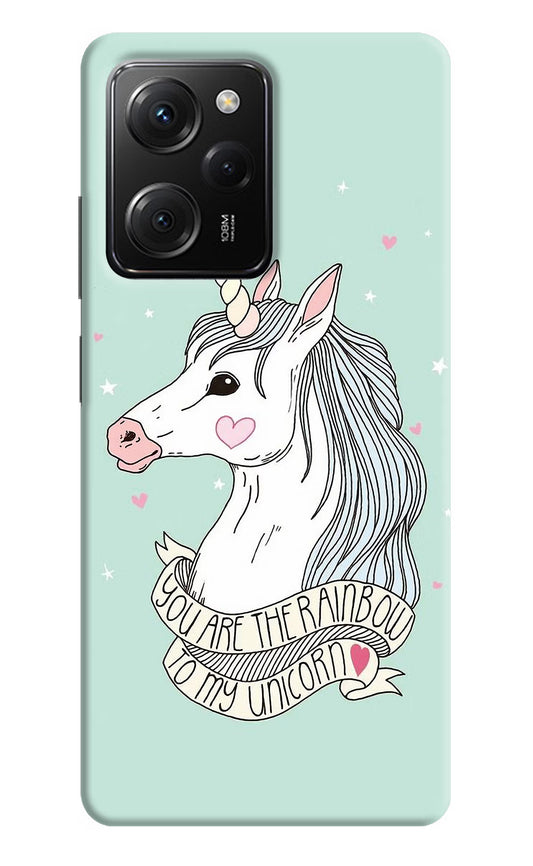 Unicorn Wallpaper Poco X5 Pro 5G Hard Case Back Cover by Casekaro