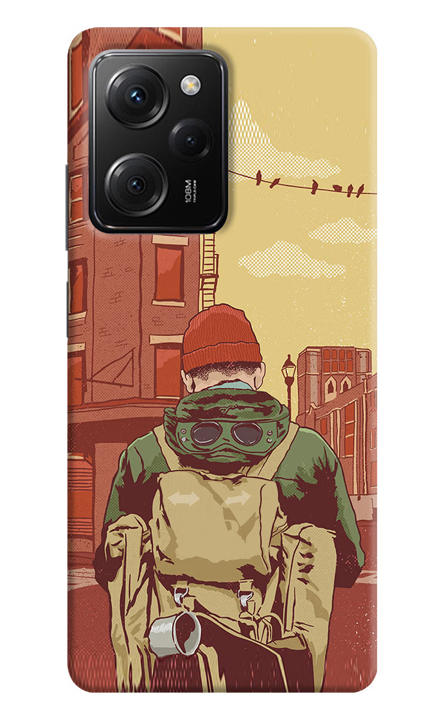 Adventurous Poco X5 Pro 5G Back Cover, Hard case