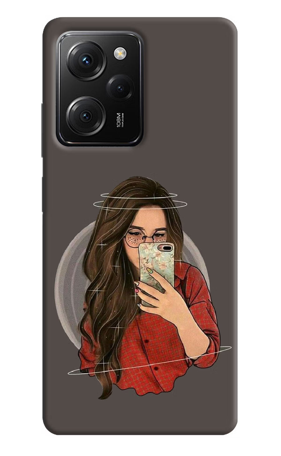 Selfie Queen Poco X5 Pro 5G Back Cover, Hard case