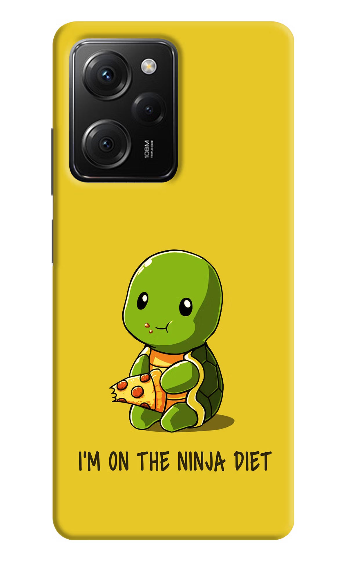I'm on Ninja Diet Poco X5 Pro 5G Hard Case Back Cover by Casekaro