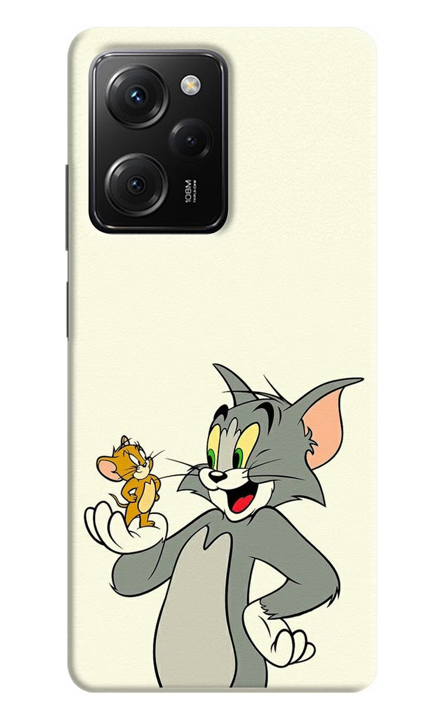 Tom & Jerry Poco X5 Pro 5G Back Cover, Hard case