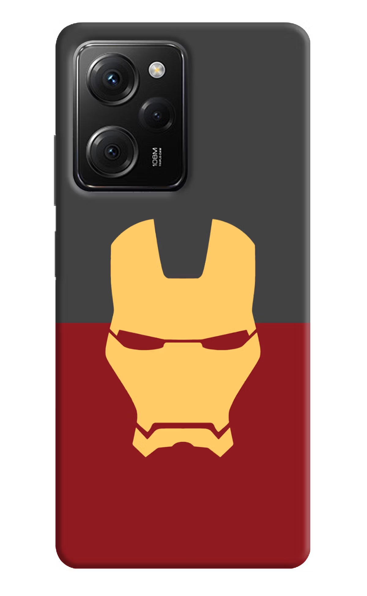 Ironman Poco X5 Pro 5G Hard Case Back Cover by Casekaro