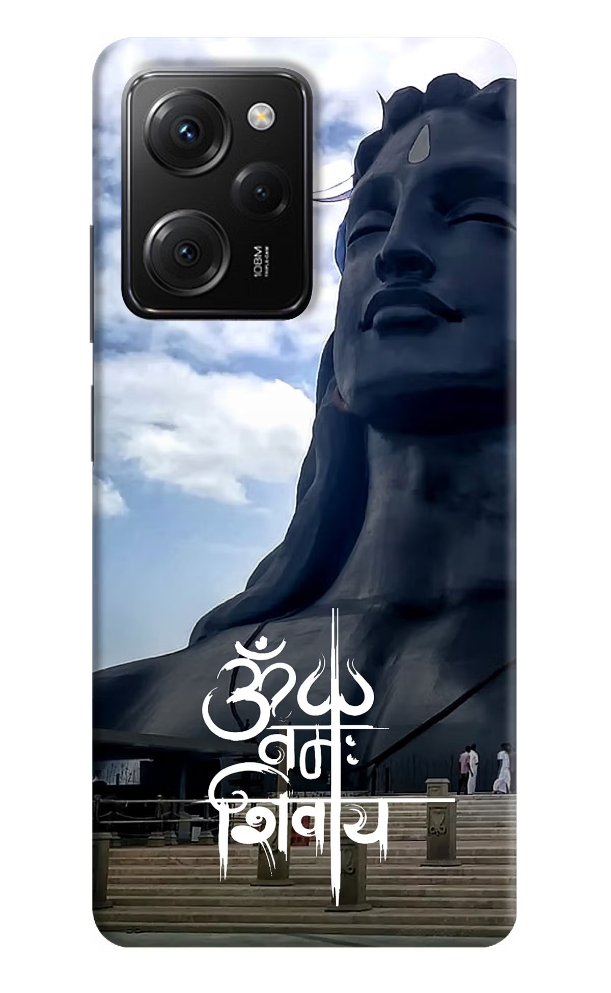 Om Namah Shivay Poco X5 Pro 5G Hard Case Back Cover by Casekaro