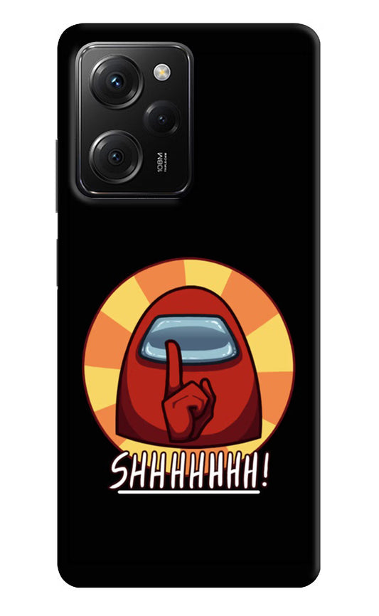 Among Us Shhh! Poco X5 Pro 5G Hard Case Back Cover by Casekaro