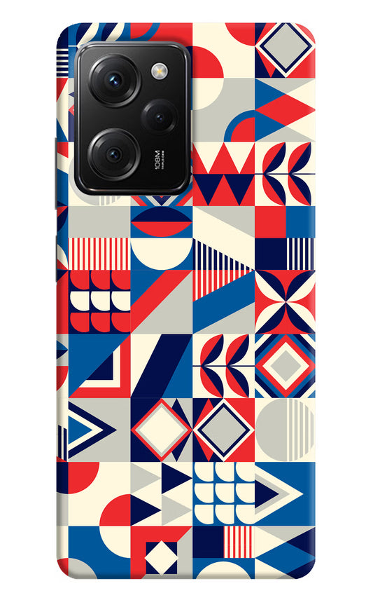 Colorful Pattern Poco X5 Pro 5G Hard Case Back Cover by Casekaro