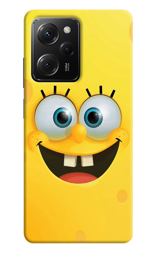 Sponge 1 Poco X5 Pro 5G Hard Case Back Cover by Casekaro
