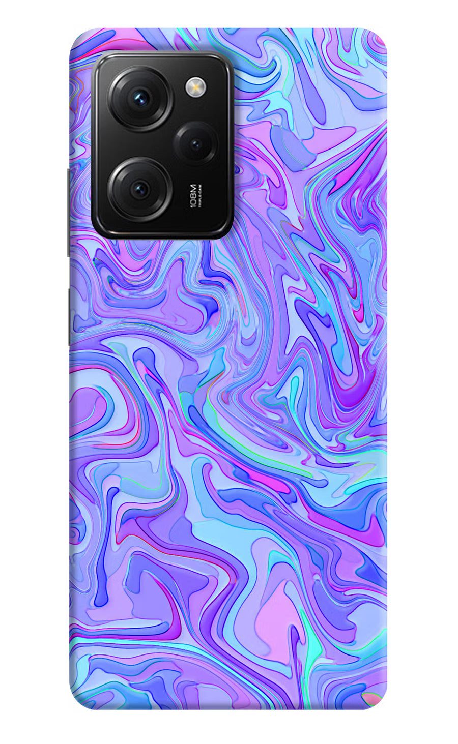 Glitter Poco X5 Pro 5G Back Cover, Hard case