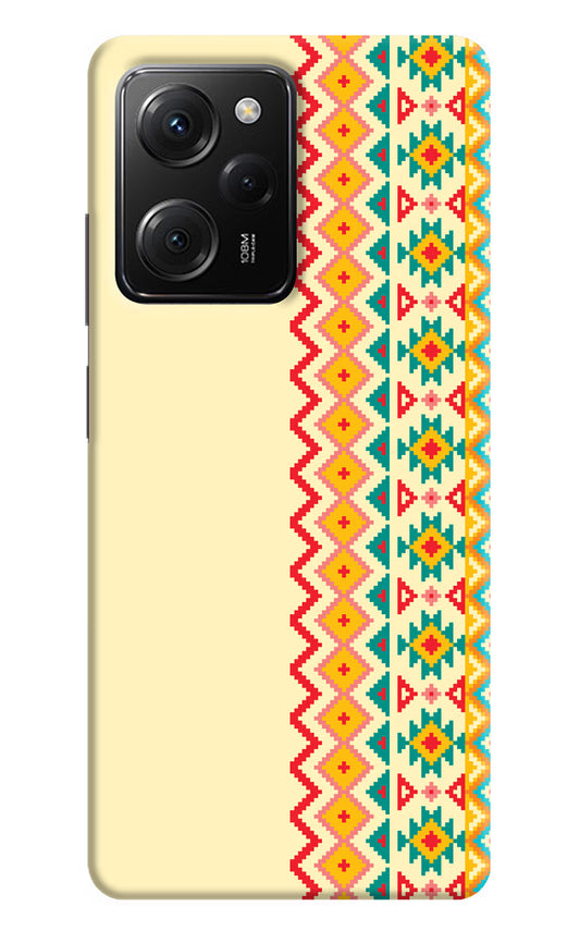 Ethnic Seamless Poco X5 Pro 5G Hard Case Back Cover by Casekaro
