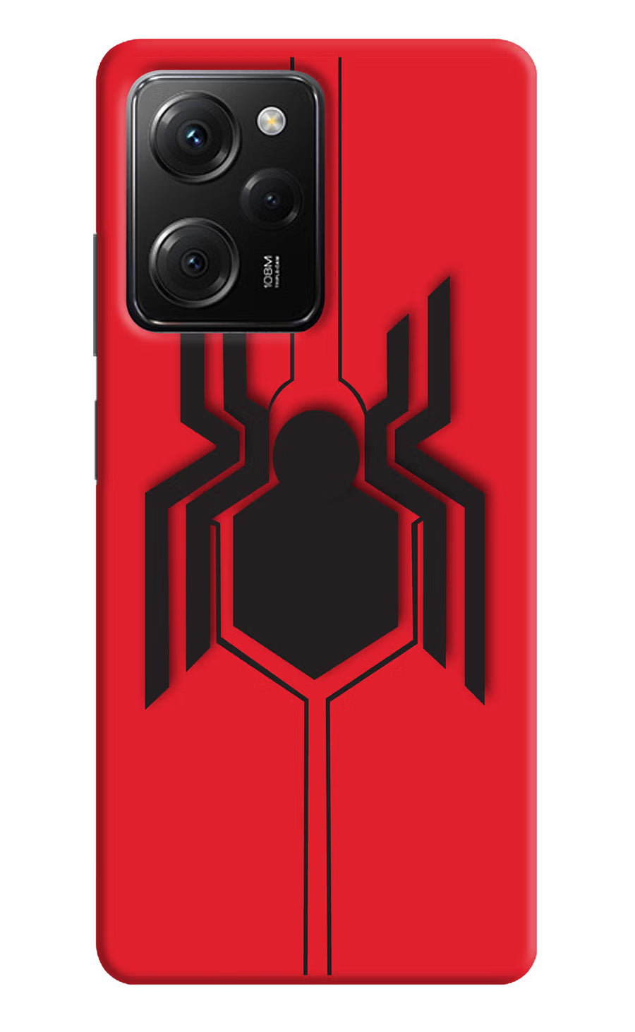 Spider Poco X5 Pro 5G Back Cover, Hard case