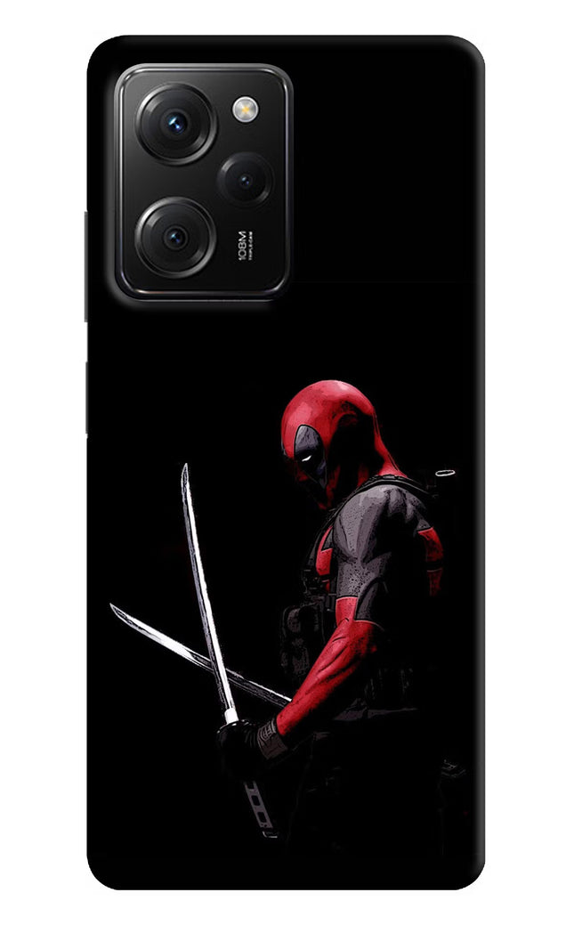 Deadpool Poco X5 Pro 5G Hard Case Back Cover by Casekaro