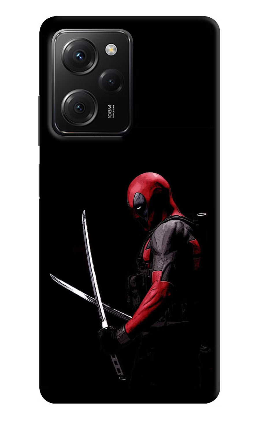 Deadpool Poco X5 Pro 5G Back Cover, Hard case