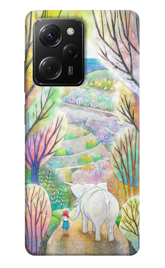Nature Painting Poco X5 Pro 5G Hard Case Back Cover by Casekaro