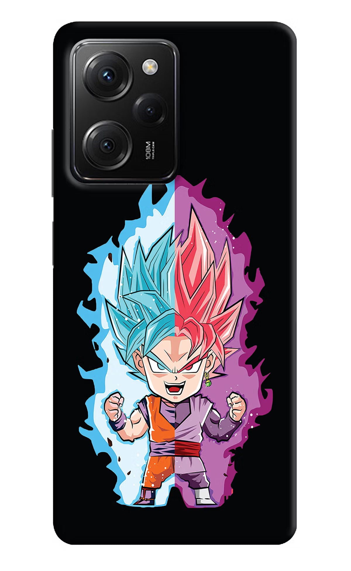 Chota Goku Poco X5 Pro 5G Hard Case Back Cover by Casekaro