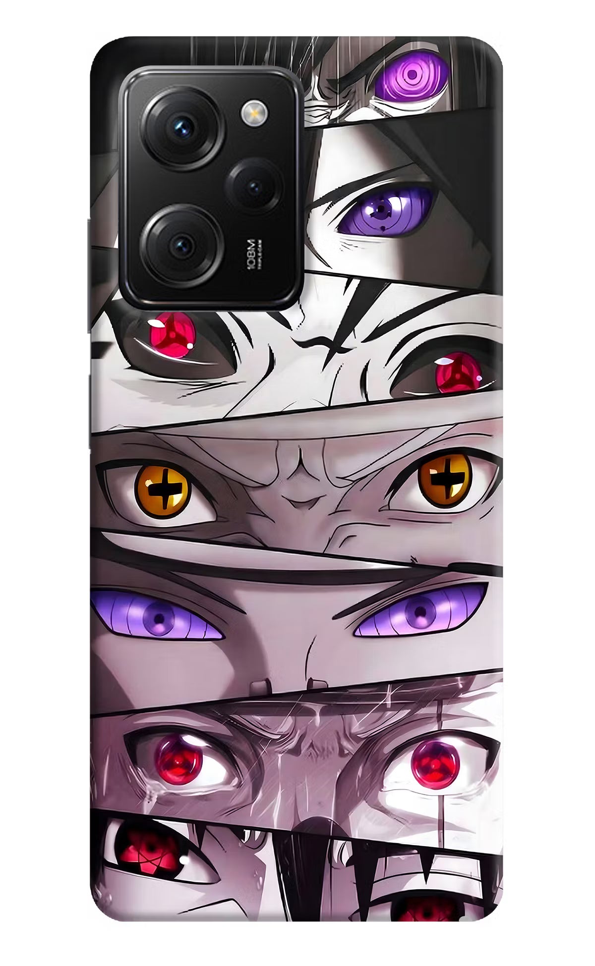 Naruto Anime Poco X5 Pro 5G Hard Case Back Cover by Casekaro