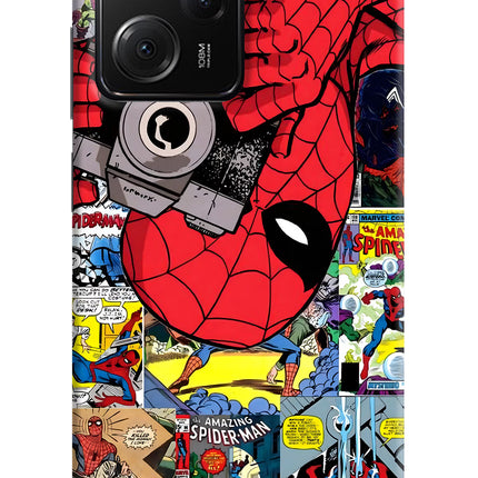 Spider Man Poco X5 Pro 5G Hard Case Back Cover by Casekaro