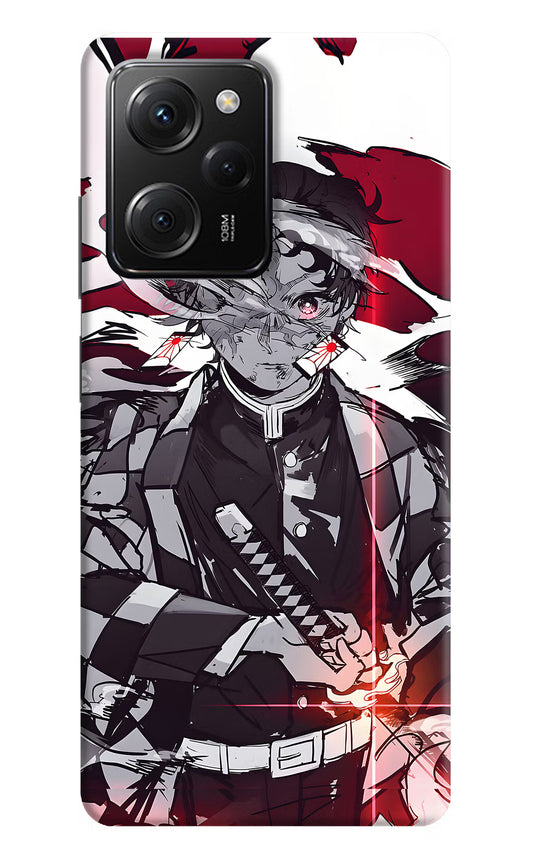 Demon Slayer Poco X5 Pro 5G Hard Case Back Cover by Casekaro