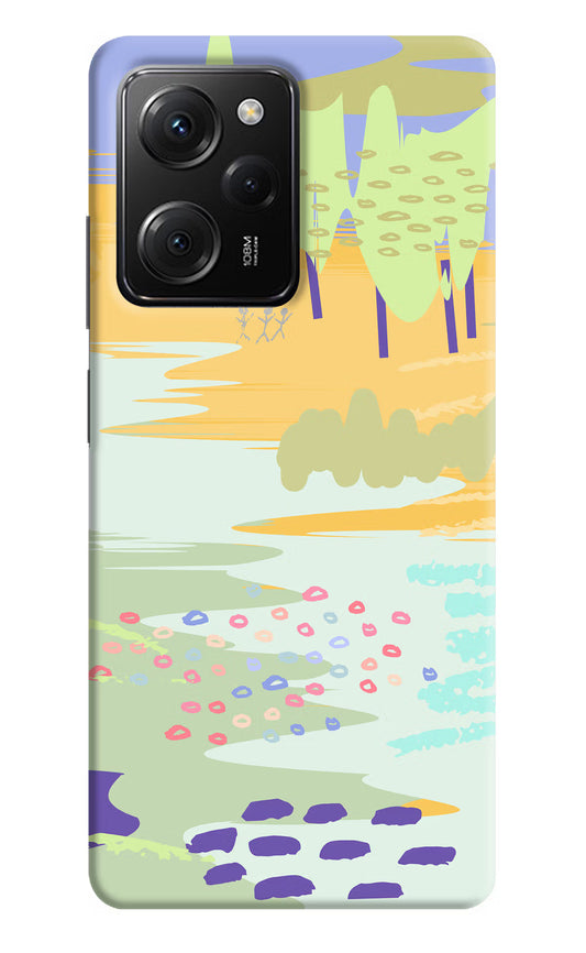 Scenery Poco X5 Pro 5G Hard Case Back Cover by Casekaro