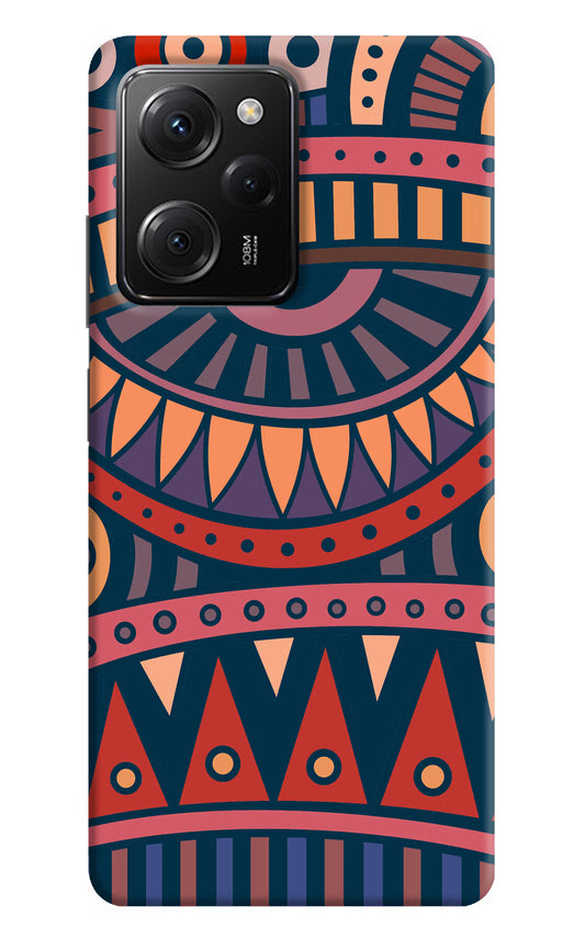 African Culture Design Poco X5 Pro 5G Hard Case Back Cover by Casekaro