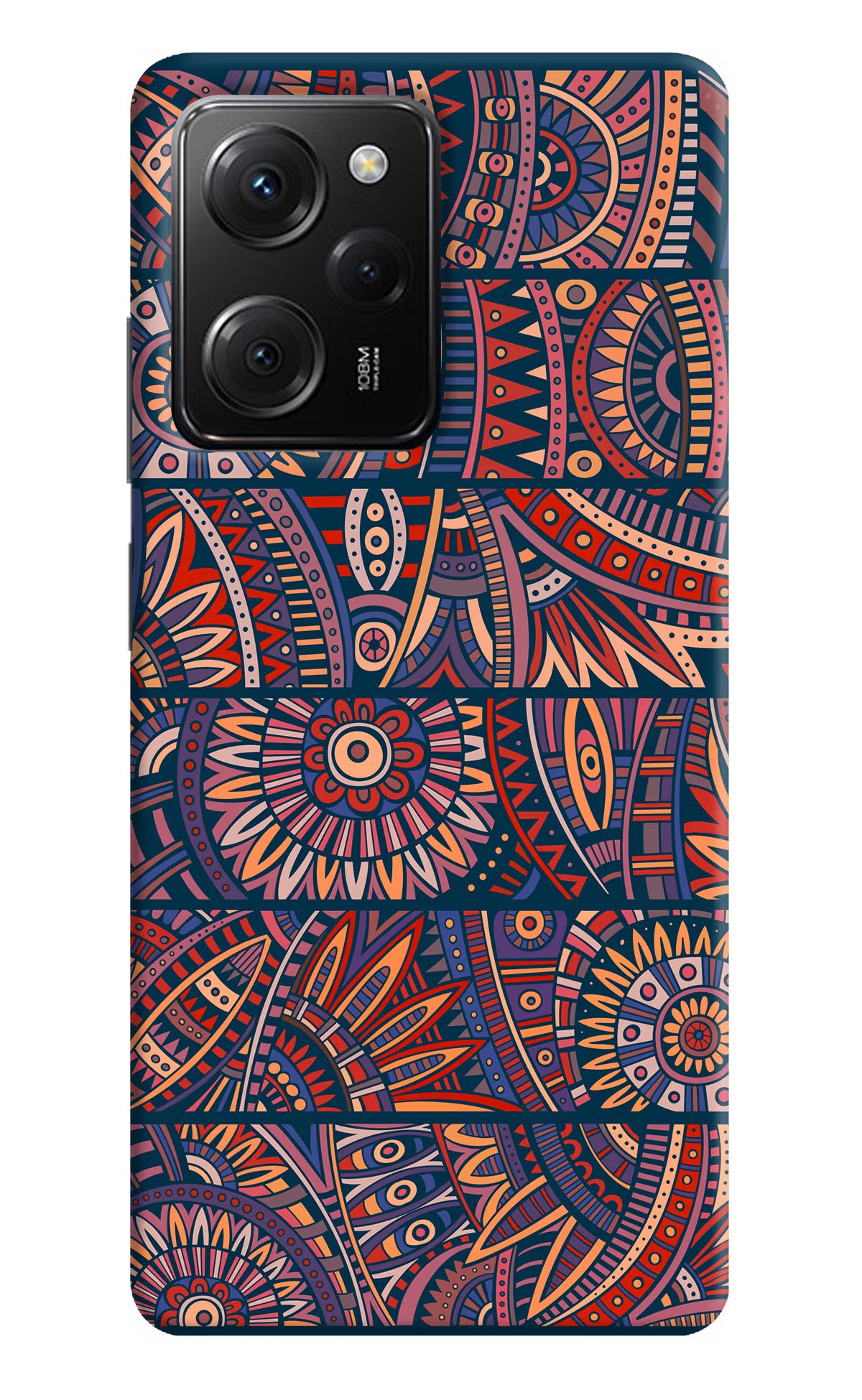 African Culture Design Poco X5 Pro 5G Hard Case Back Cover by Casekaro