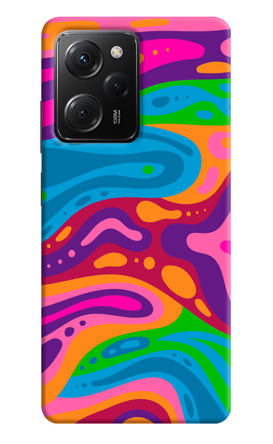 Trippy Pattern Poco X5 Pro 5G Hard Case Back Cover by Casekaro