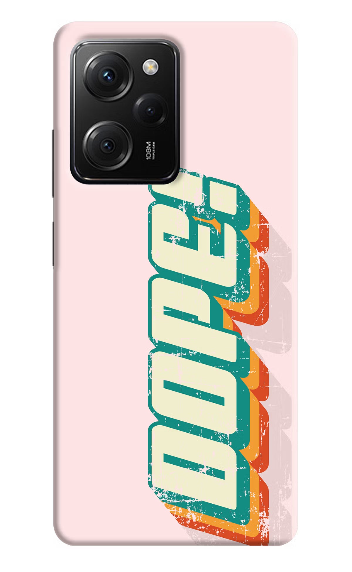 Dope Poco X5 Pro 5G Hard Case Back Cover by Casekaro