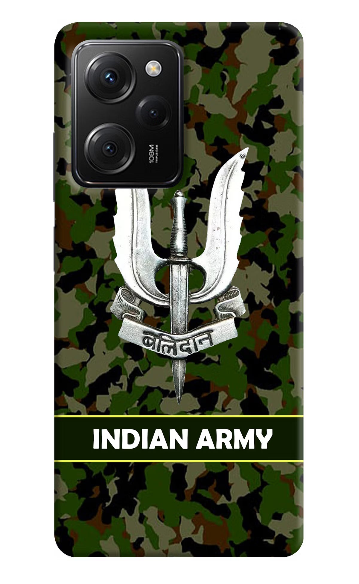 Balidan Indian Logo Poco X5 Pro 5G Hard Case Back Cover by Casekaro